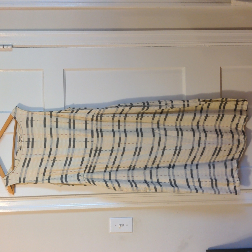 Bridge & Burn woven linen and modal dress